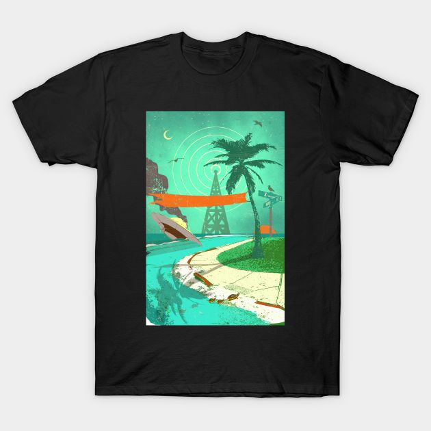 CRASH LANDING T-Shirt by Showdeer